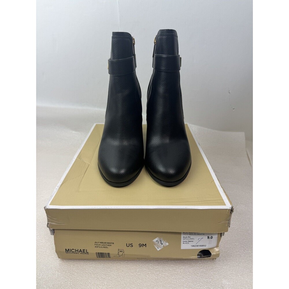 MICHAEL Michael Kors Women's Jilly Dress Ankle Block Heel Dress Booties Size: 9M - Picture 2 of 8